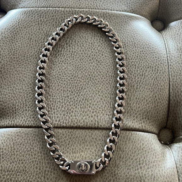Coach Jewelry Coach Silver Chain Necklace Poshmark